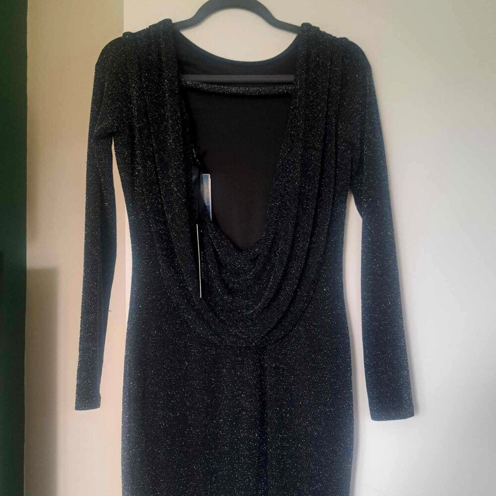 Evening backless dress